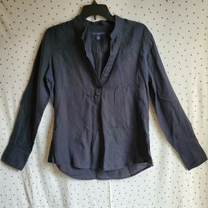 Banana Republic Linen Long Sleeve Tunic